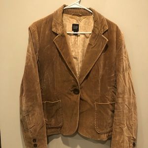 GAP women’s crushed velvet jacket/blazer